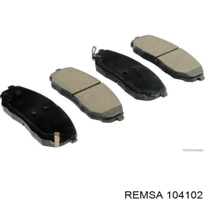 Купить 104102 Remsa Колодки тормозные