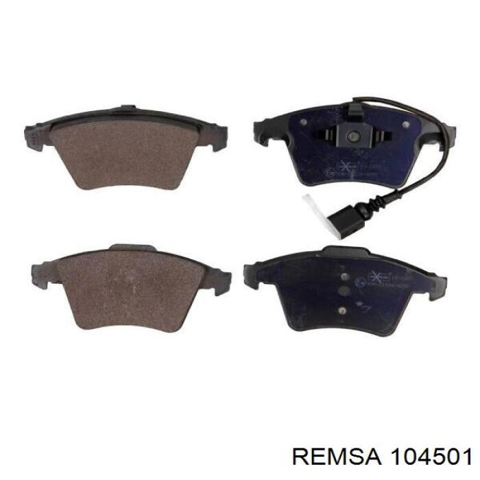 Купить 104501 Remsa Колодки тормозные