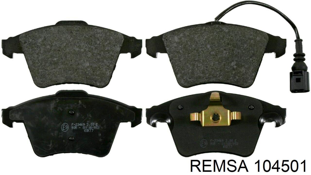 Тормозные колодки Remsa 104501