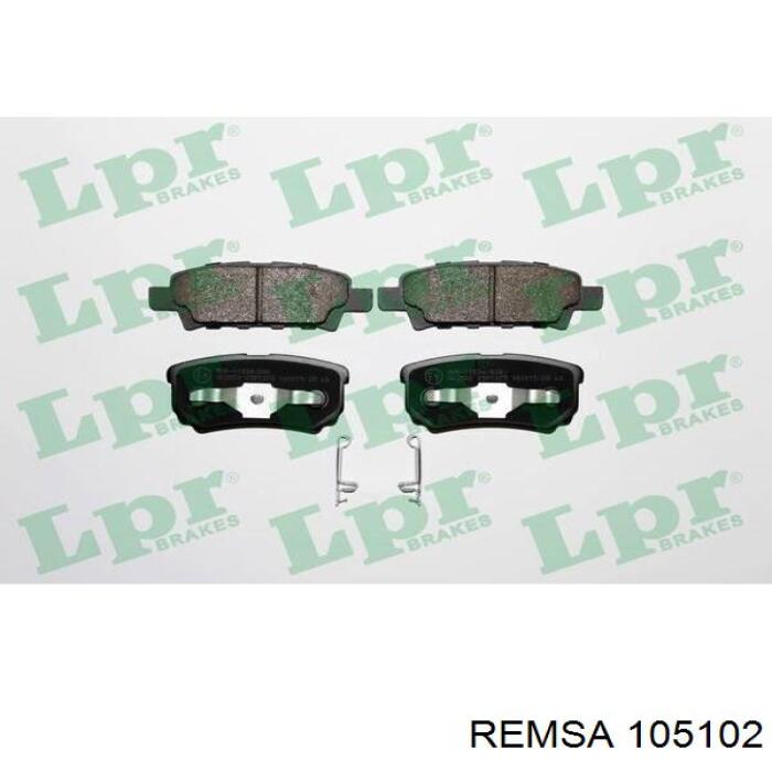 Колодки дисковые  Remsa 105102 цена, от 19.96 USD