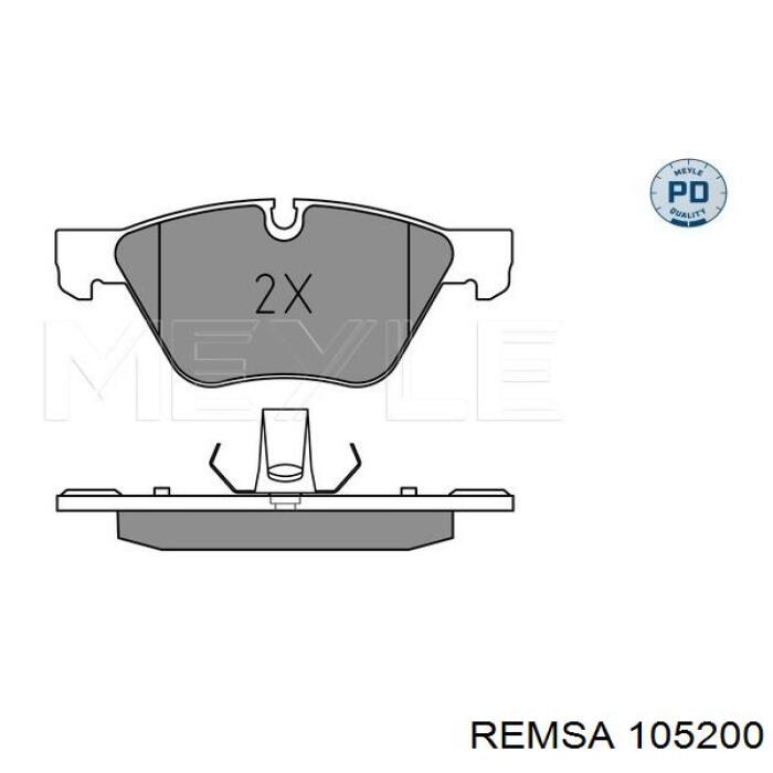 Колодки Remsa 105200 цена, от 36.64 USD