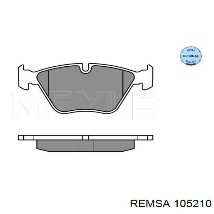 Тормозные колодки Remsa 105210
