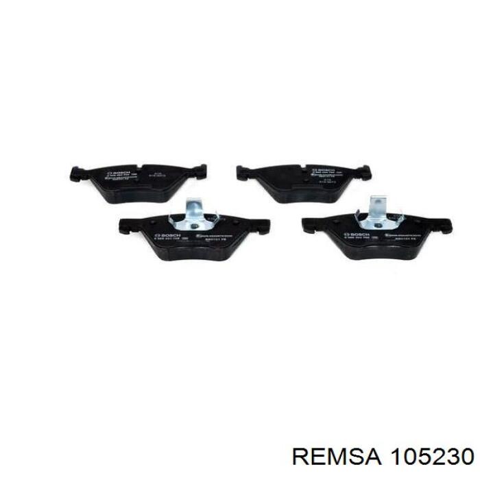 Передние тормозные колодки 105230 Remsa