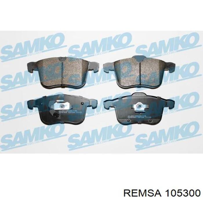 Передние тормозные колодки 105300 Remsa