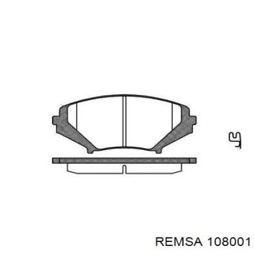 Купить 108001 Remsa Колодки тормозные