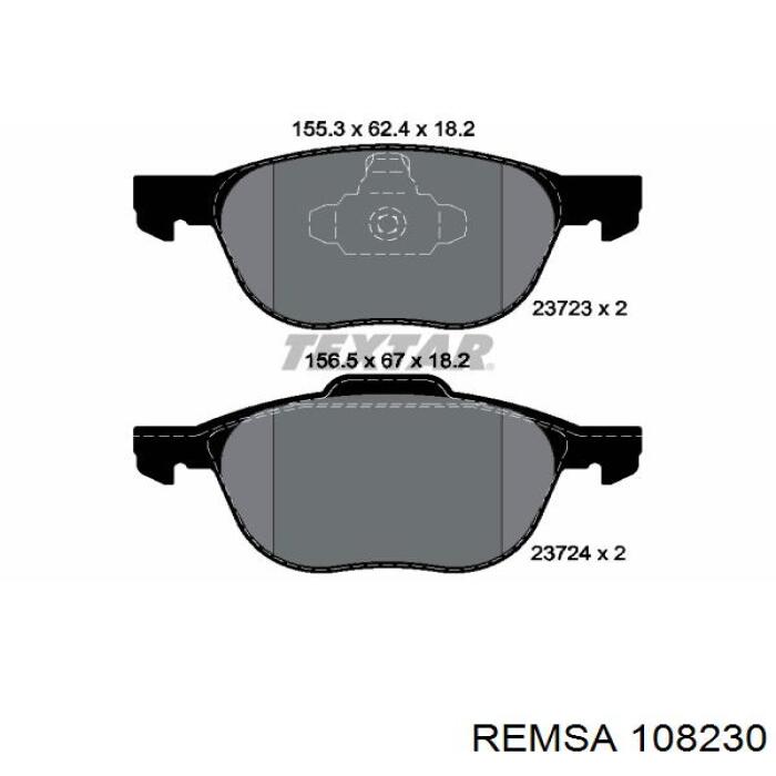 Колодки Remsa 108230 цена, от 24.71 USD