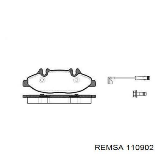 Колодки Remsa 110902 цена, от 33.03 USD