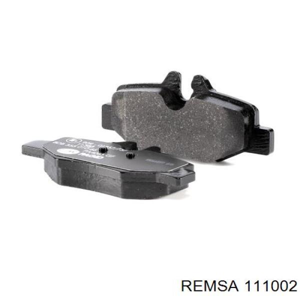 Задние тормозные колодки 111002 Remsa