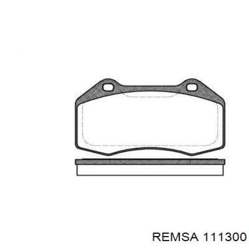 Передние тормозные колодки 111300 Remsa