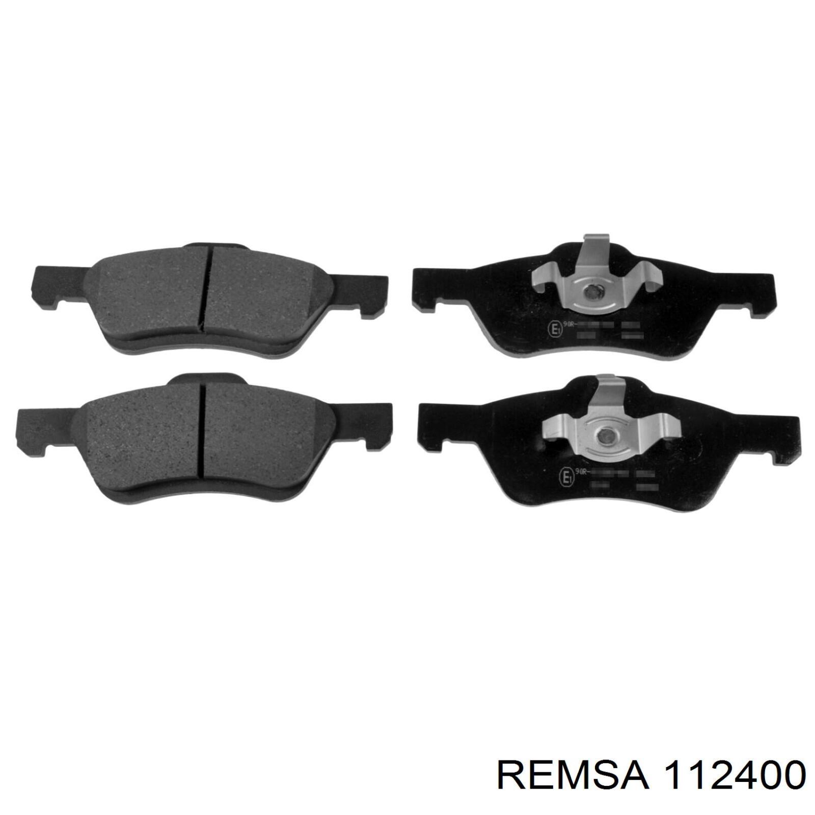 Купить 112400 Remsa Колодки тормозные