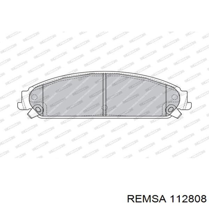 Купить 112808 Remsa Колодки тормозные