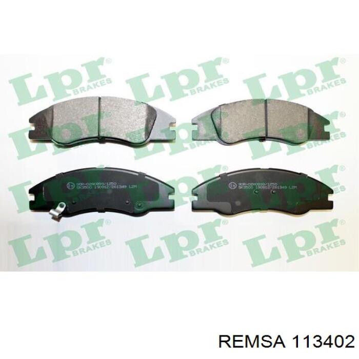 Передние тормозные колодки 113402 Remsa