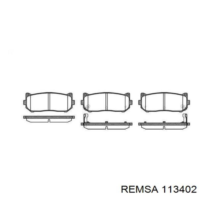Тормозные колодки Remsa 113402