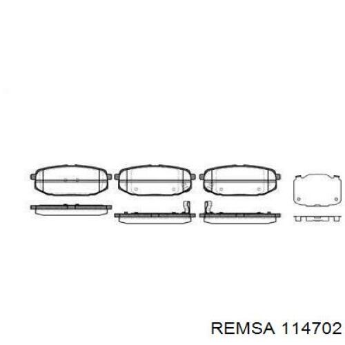 SP1185 Hi-q Колодки тормозные дисковые комплект