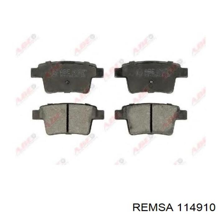 Колодки дисковые  Remsa 114910 цена, от 19.30 USD