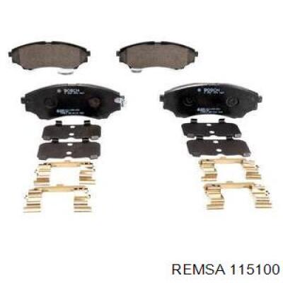 Тормозные колодки Remsa 115100