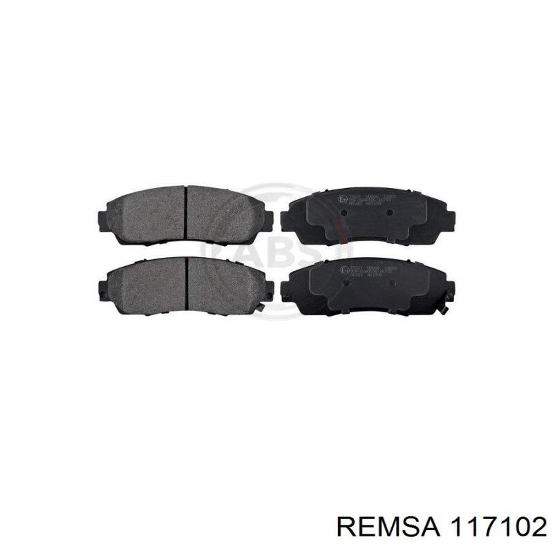 Купить 117102 Remsa Колодки тормозные