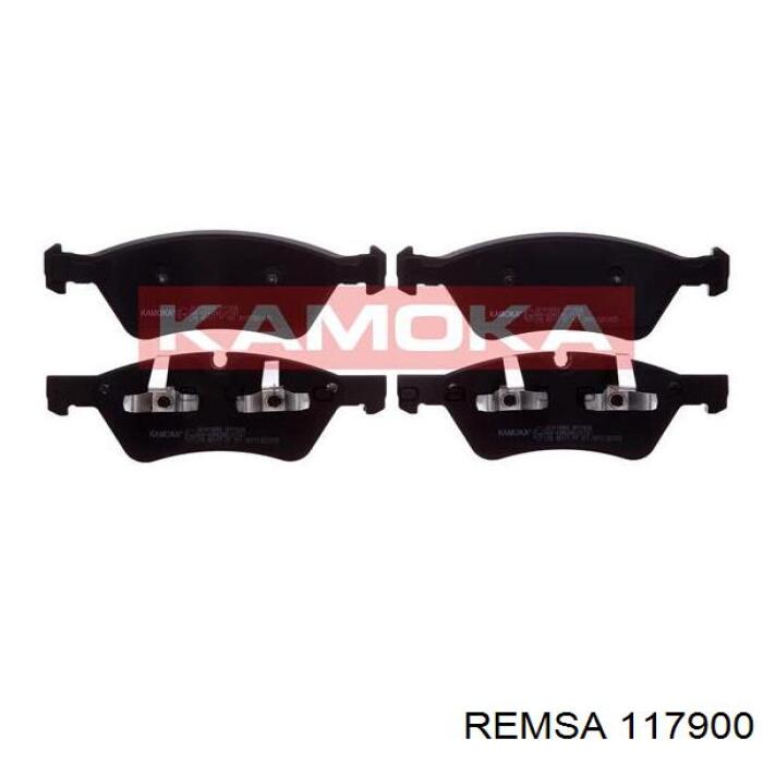 Тормозные колодки Remsa 117900