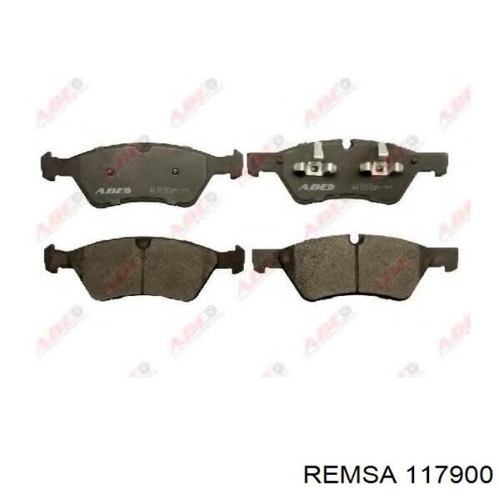 Купить 117900 Remsa Колодки тормозные