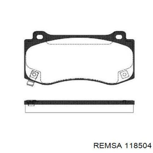 Колодки Remsa 118504 цена, от 38.57 USD