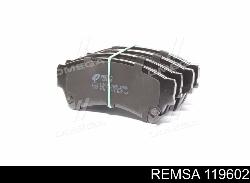 119602 Remsa Колодки передние