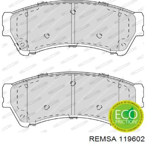 Колодки Remsa 119602 цена, от 29.16 USD