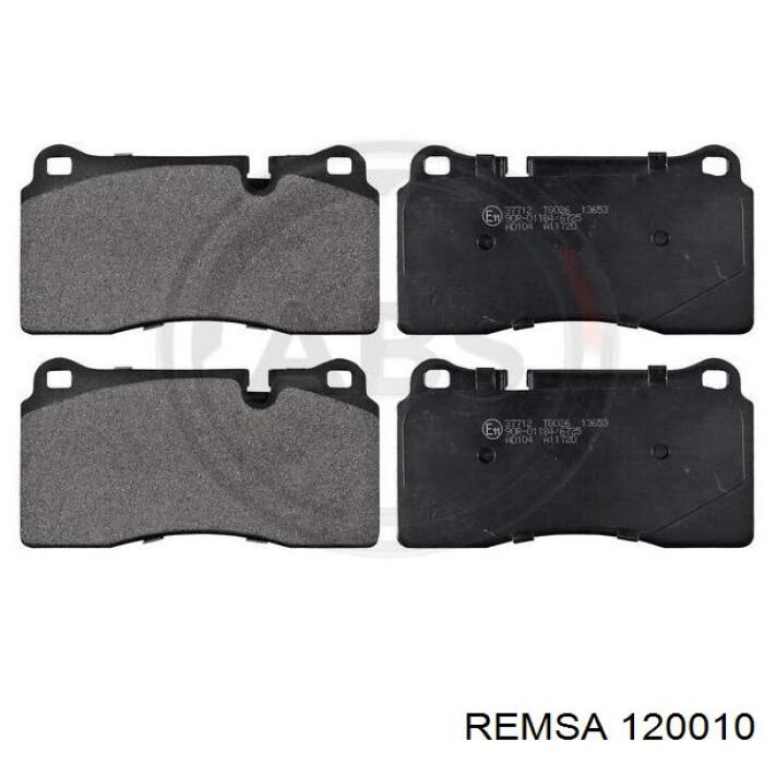 Тормозные колодки Remsa 120010