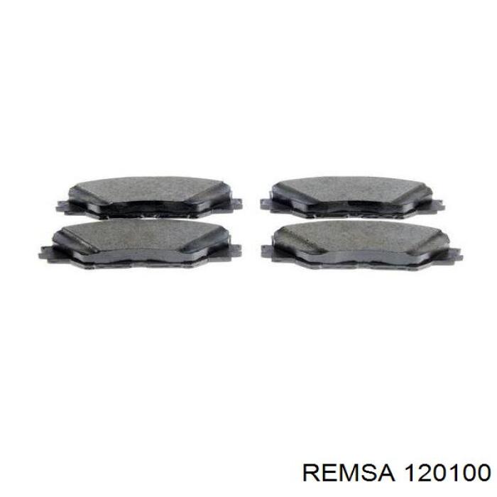 Передние тормозные колодки 120100 Remsa