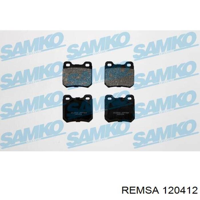 Купить 120412 Remsa Колодки тормозные