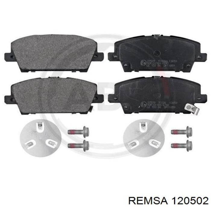 120502 Remsa Колодки передние
