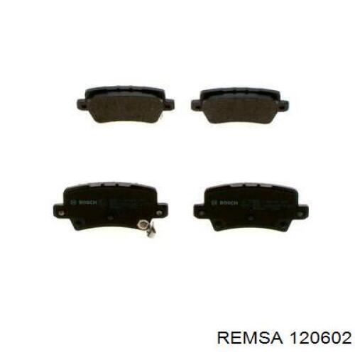 Задние дисковые колодки Remsa 120602