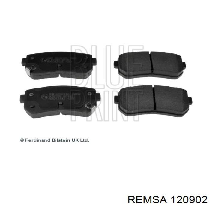 Колодки дисковые  Remsa 120902 цена, от 18.56 USD