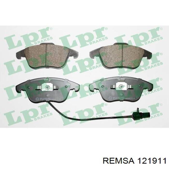 Передние тормозные колодки 121911 Remsa