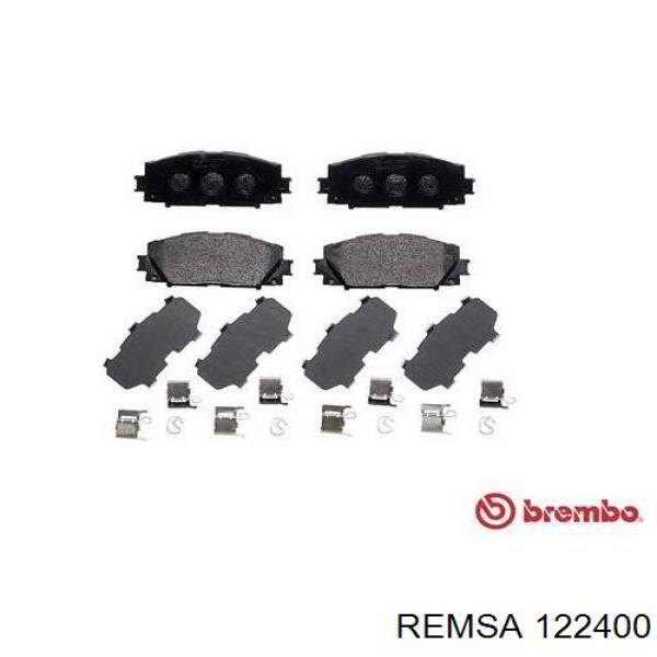 Передние тормозные колодки 122400 Remsa