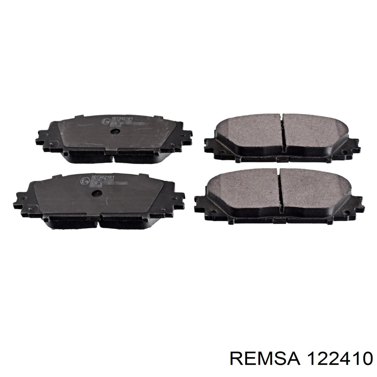 Колодки Remsa 122410 цена, от 23.02 USD