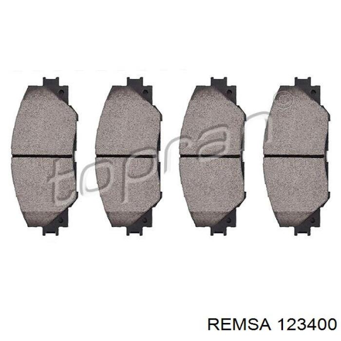 Купить 123400 Remsa Колодки тормозные