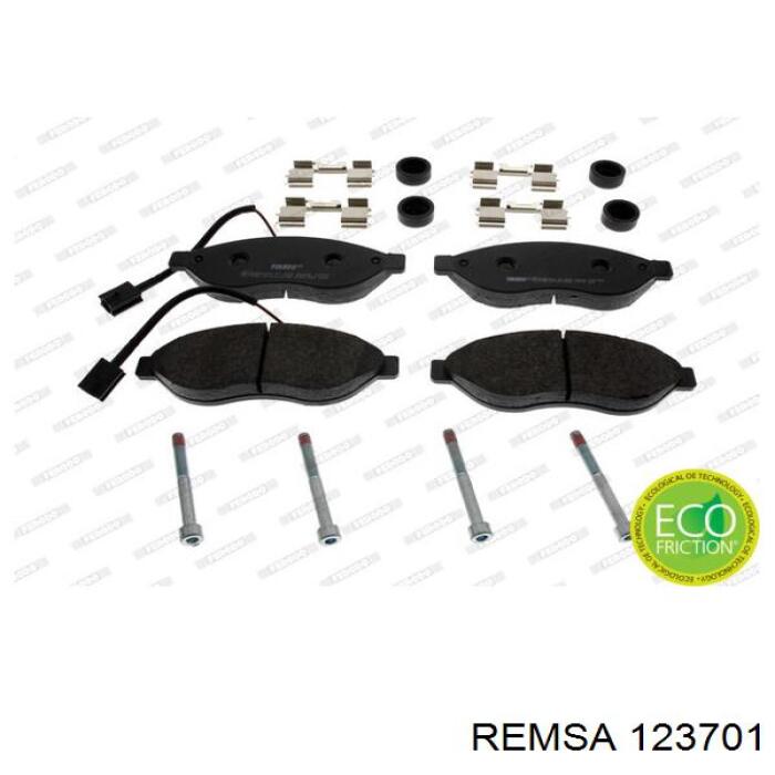 123701 Remsa Колодки передние