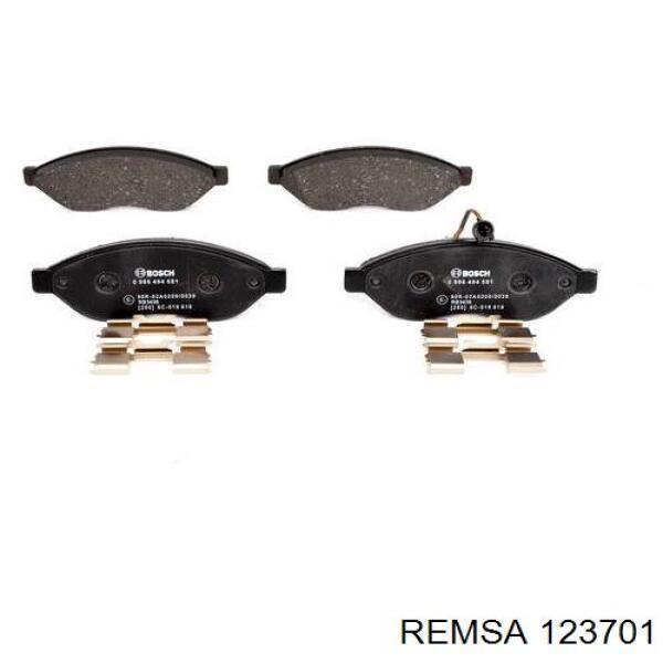 Купить 123701 Remsa Колодки тормозные