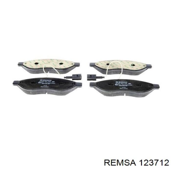 Тормозные колодки Remsa 123712