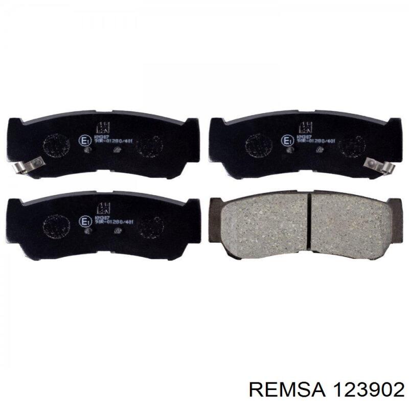 Колодки дисковые  Remsa 123902 цена, от 16.03 USD