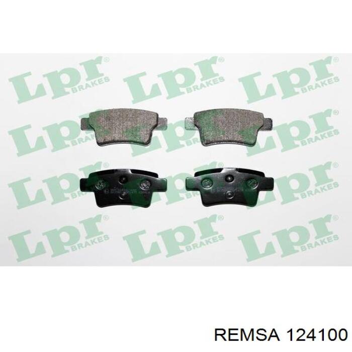 Колодки дисковые  Remsa 124100 цена, от 23.52 USD