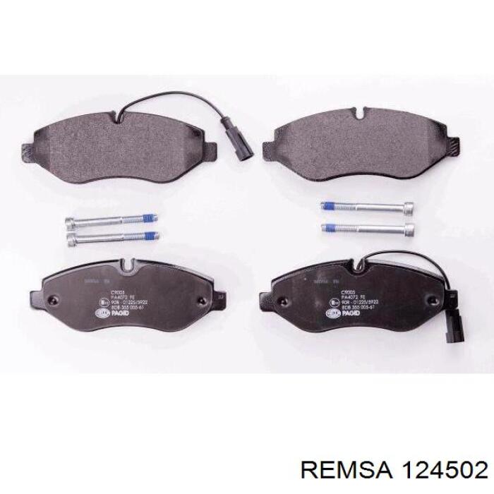 Колодки Remsa 124502 цена, от 38.38 USD