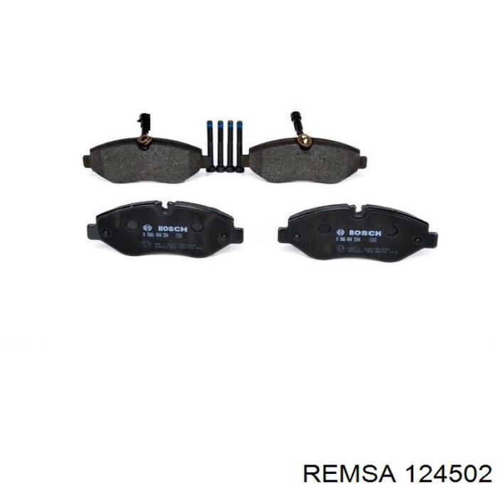 Купить 124502 Remsa Колодки тормозные