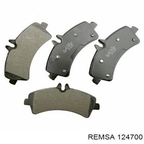 Задние дисковые колодки Remsa 124700