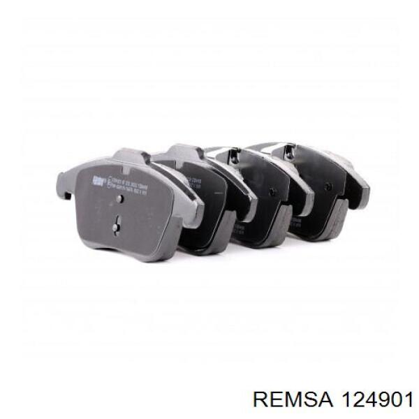 Купить 124901 Remsa Колодки тормозные