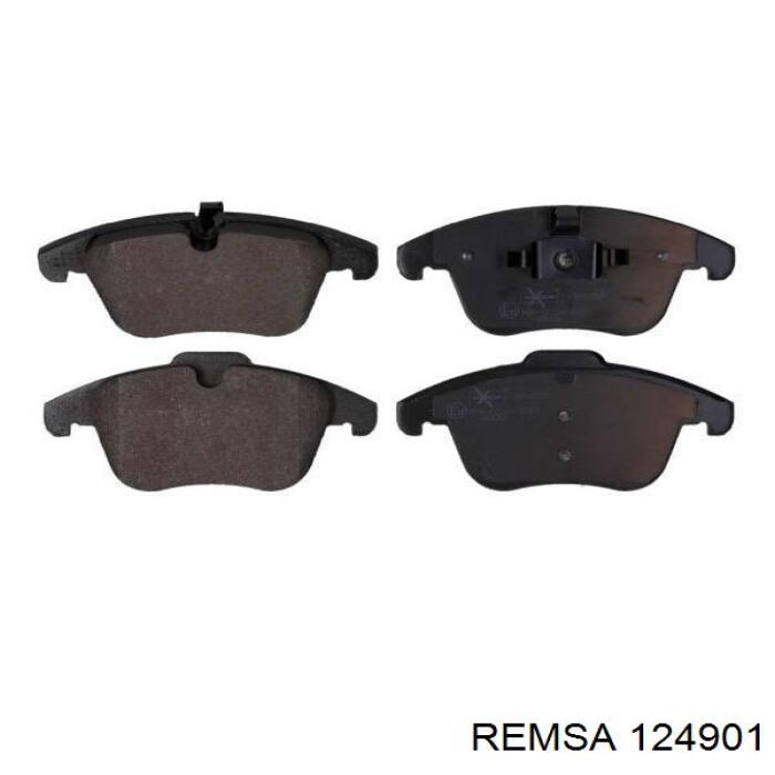 Передние тормозные колодки 124901 Remsa