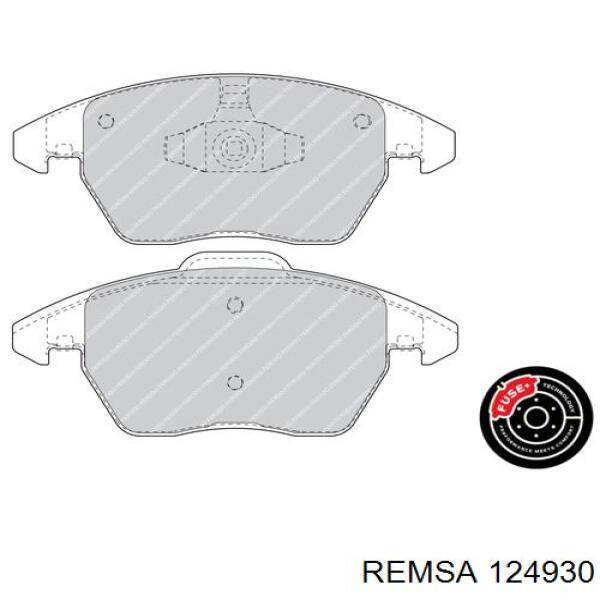 Колодки Remsa 124930 цена, от 30.37 USD