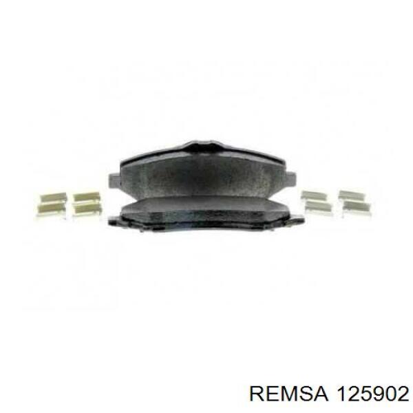 Купить 125902 Remsa Колодки тормозные
