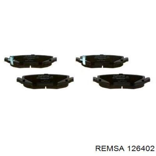 Задние дисковые колодки Remsa 126402