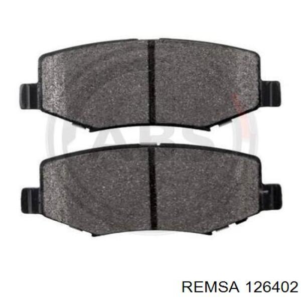 Купить 126402 Remsa Колодки тормозные задние, дисковые